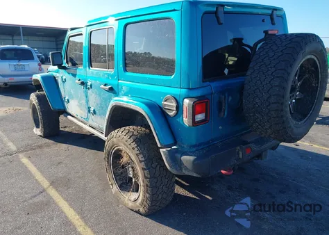 2020 Jeep Wrangler Unlimited Rubicon 4X4 z USA, uszkodzony, nr VIN 1C4HJXFN0LW134956